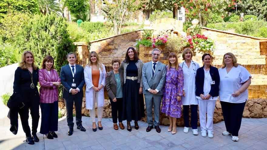 La consejera de Inclusión Social, Juventud, Familias e Igualdad, Loles López, ha visitado el complejo asistencial de las Hermanas Hospitalarias del Sagrado Corazón de Jesús en Málaga.