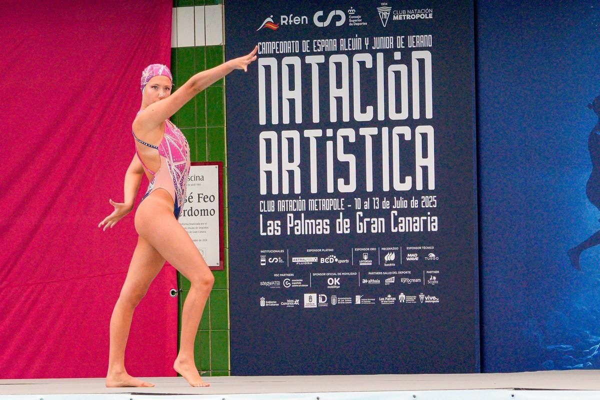 Metropole: Campeonato de España alevín y júnior de Verano de Natación Artística