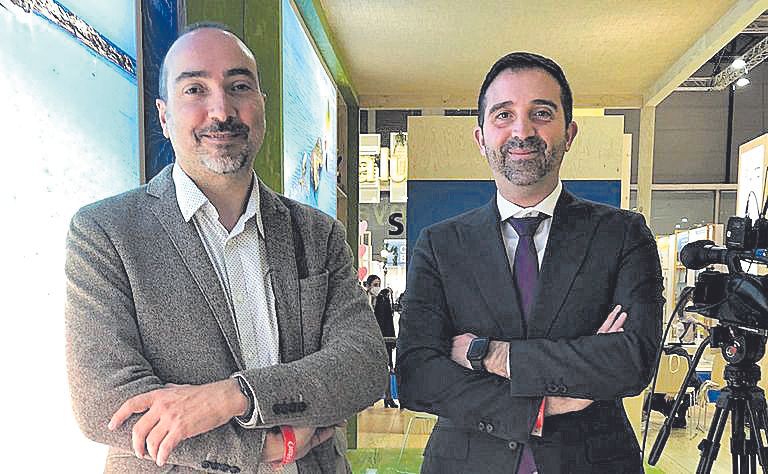 Moisés Barbero y Sergio Juan Lozano, de Hipotels.