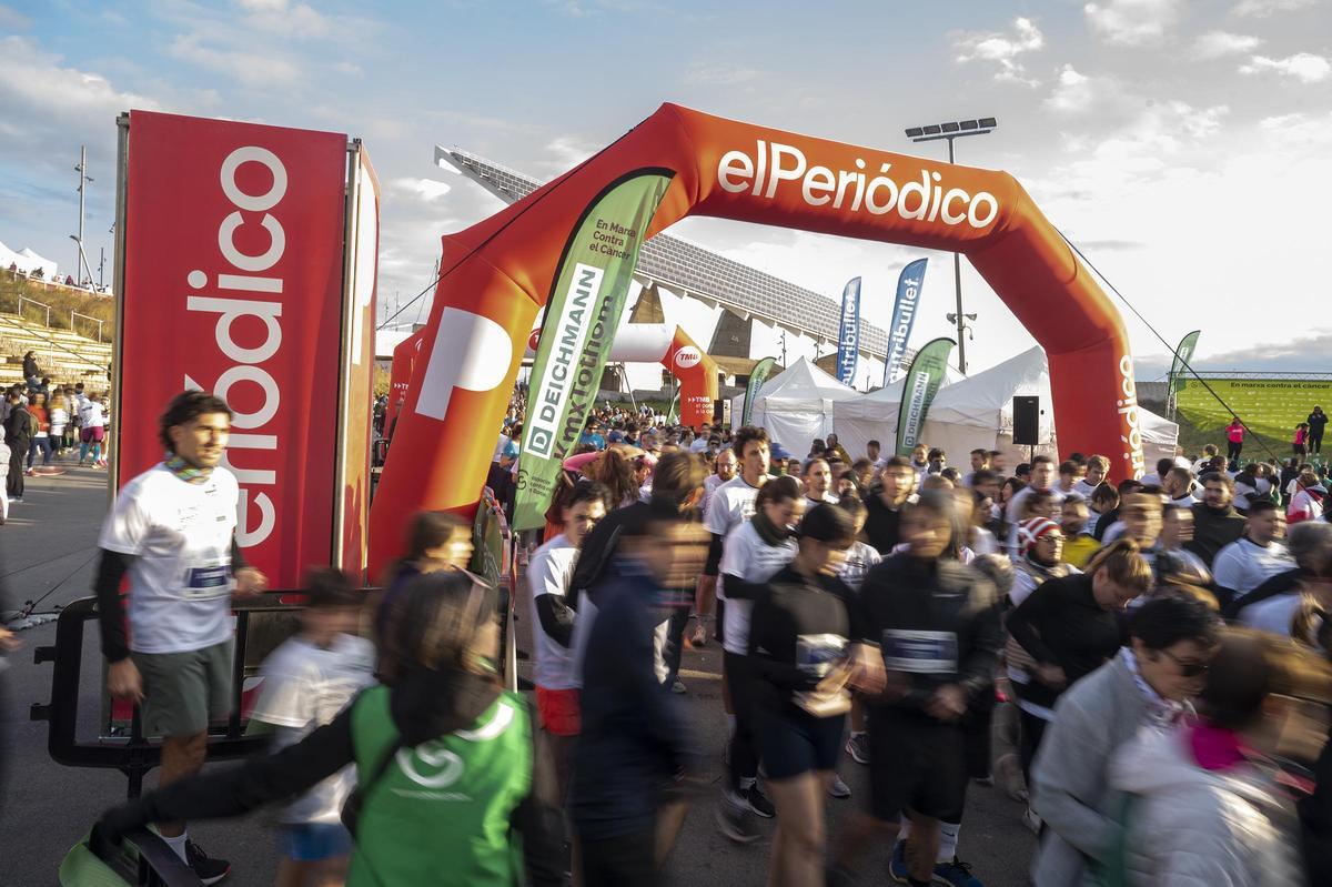 Barcelona corre contra el cáncer en el Fòrum