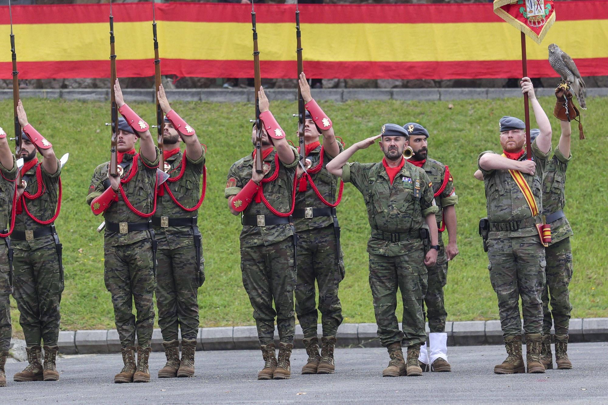 La Brigada de Infantería Ligera Aerotransportada (BRILAT) celebra en Cabo Noval sus 58 años. 