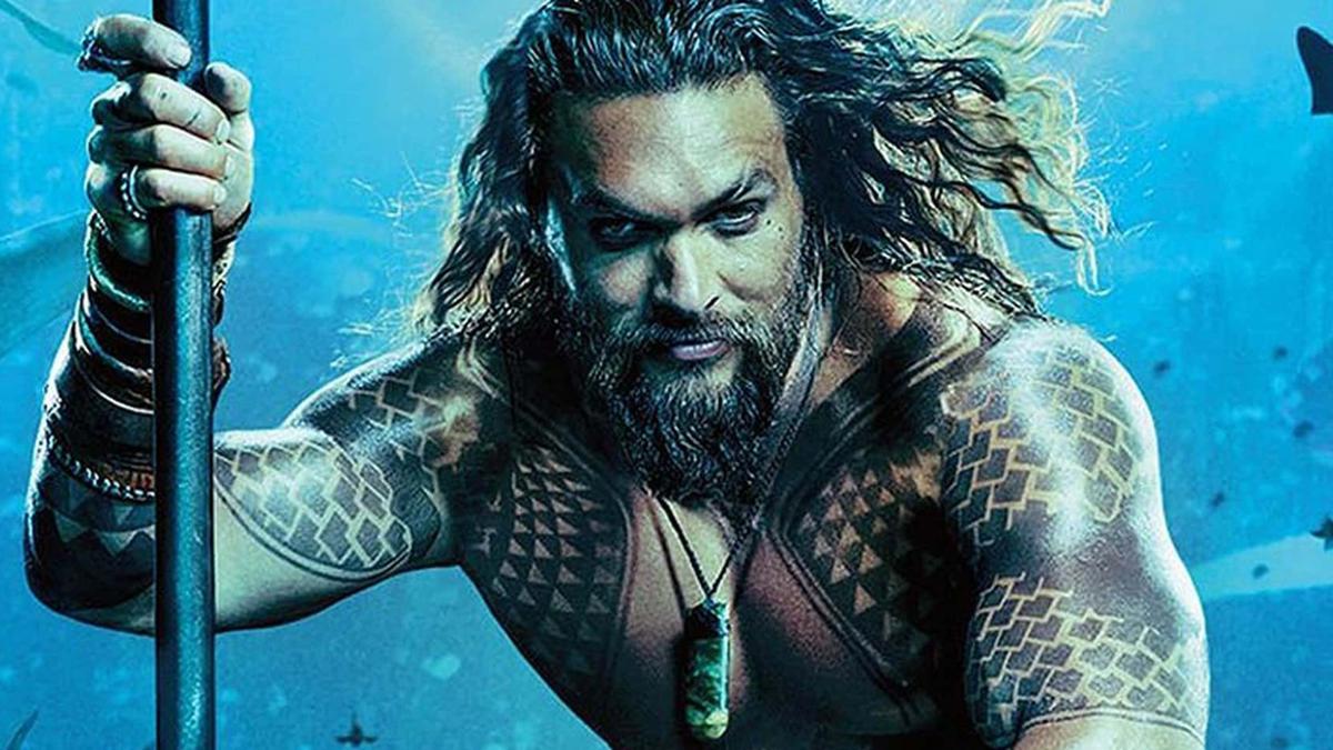 Jason Momoa, en el cartel de Aquaman