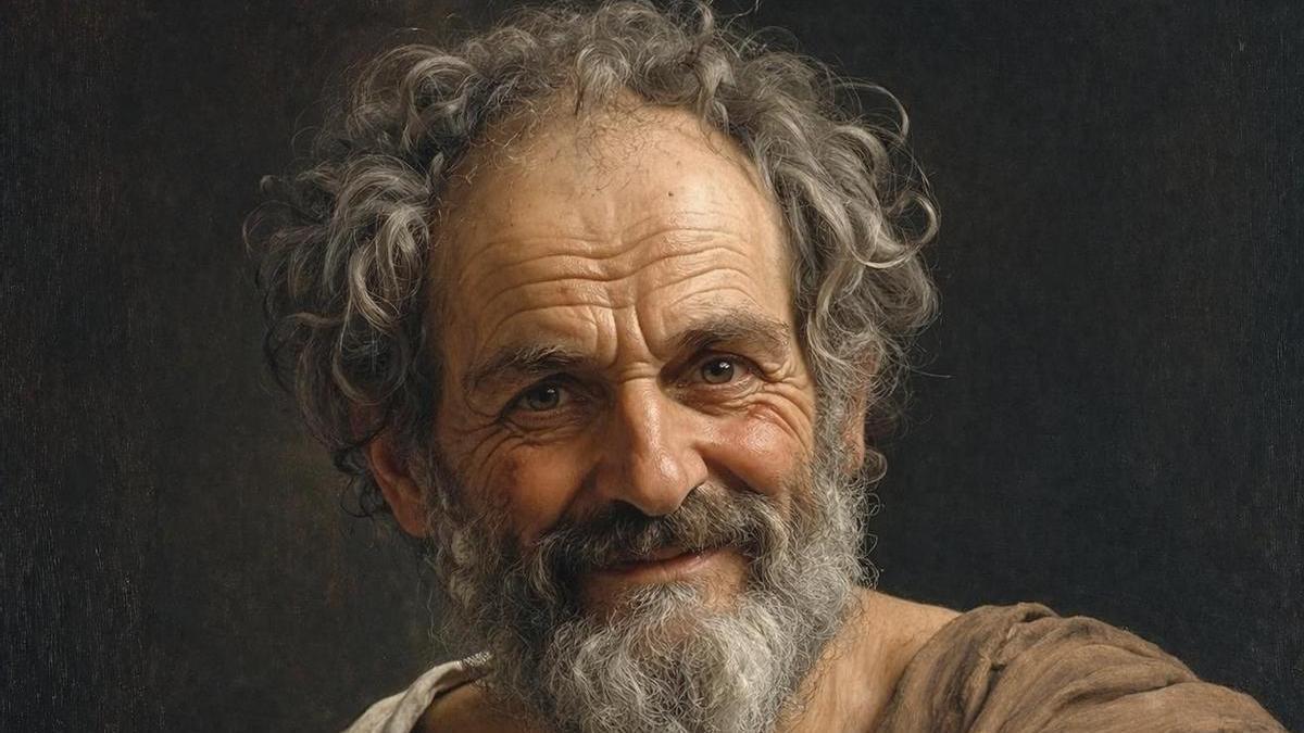 Demócrito, el “filósofo sonriente”