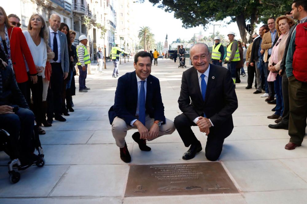 Autoridades locales y autonómicas inauguran las últimas obras de la Alameda.