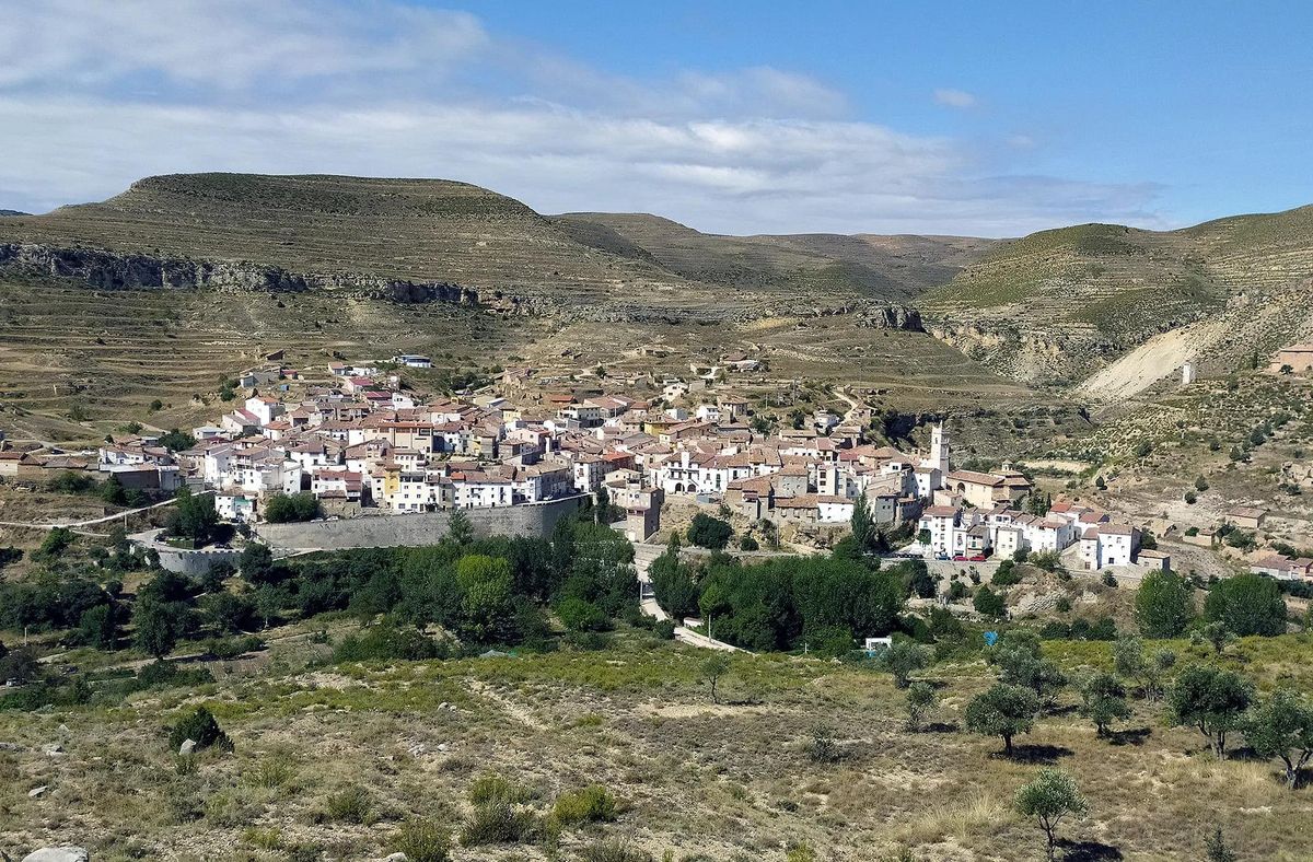 Obón, pueblo turolense.