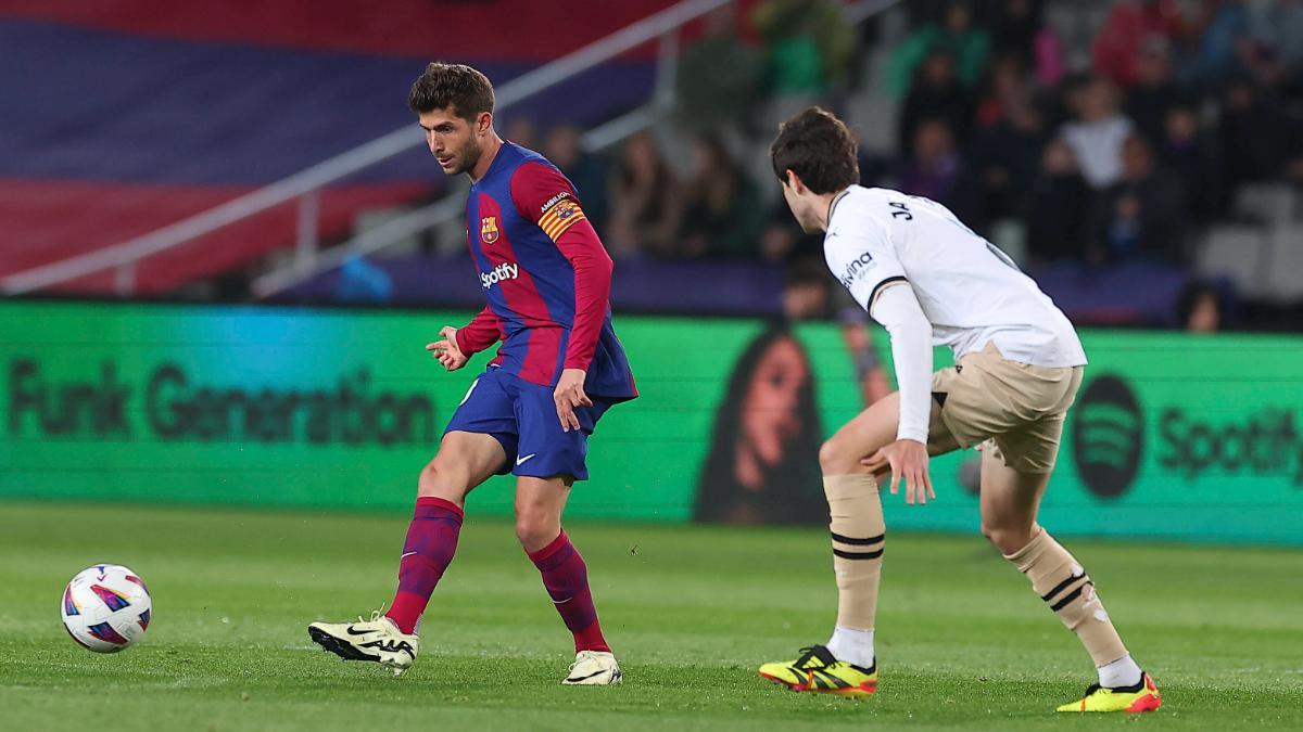 Sergi Roberto ante el Valencia
