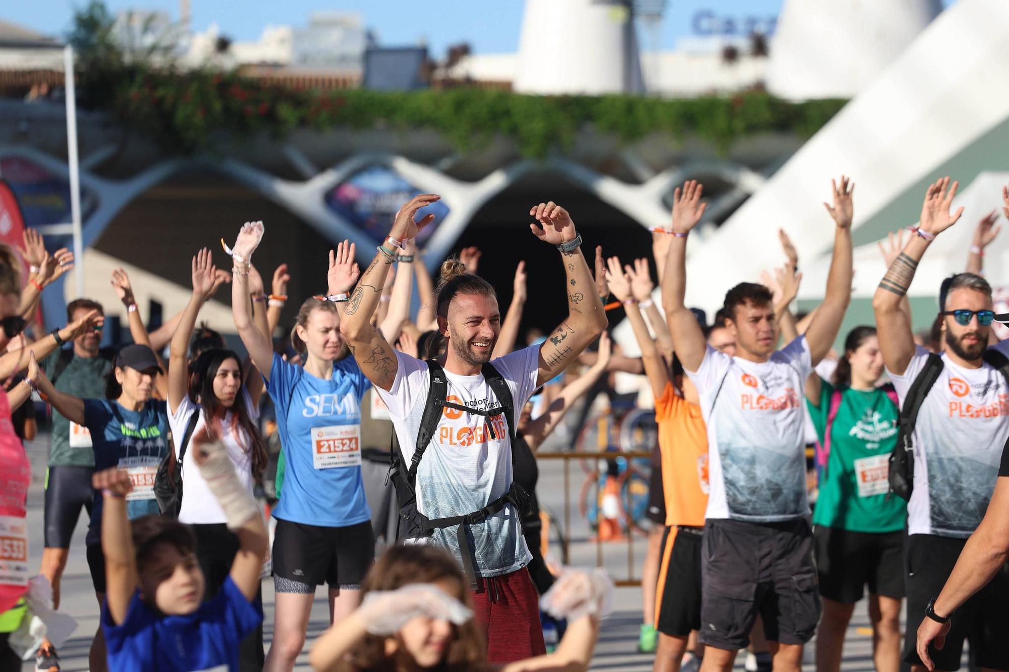 Nationale-Nederlanden Plogging Tour en Valencia que inaugura la Semana Europea del Deporte