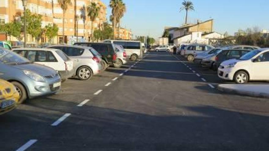 Sant Marcel·lí gana 122 plazas  de aparcamiento en superficie