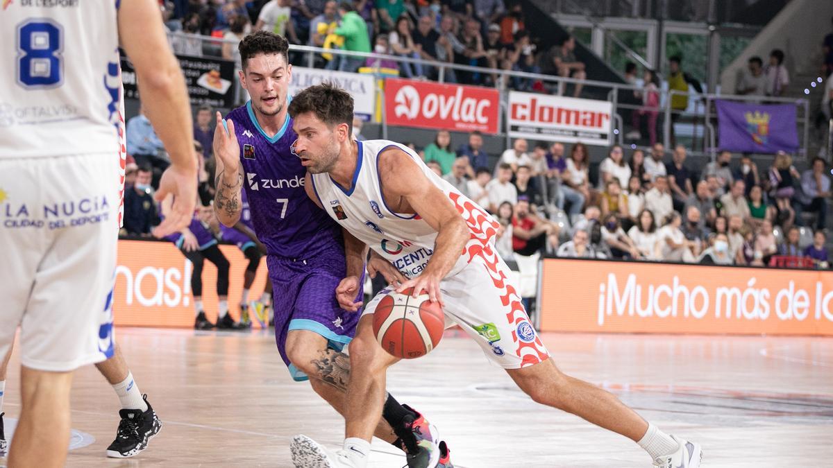 Matulionis durante el partido