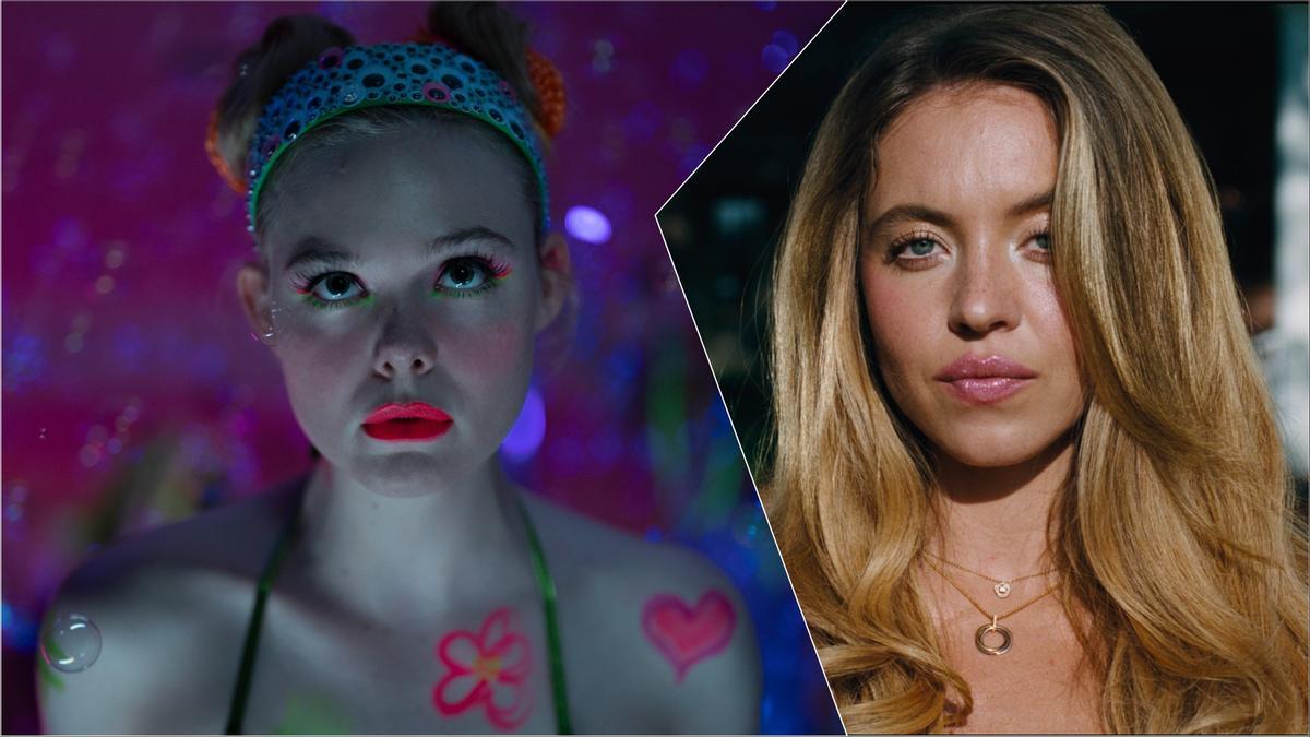 Elle Fanning y Sydney Sweeney en imágenes de 'Margo tiene problemas de dinero' y 'Euphoria'