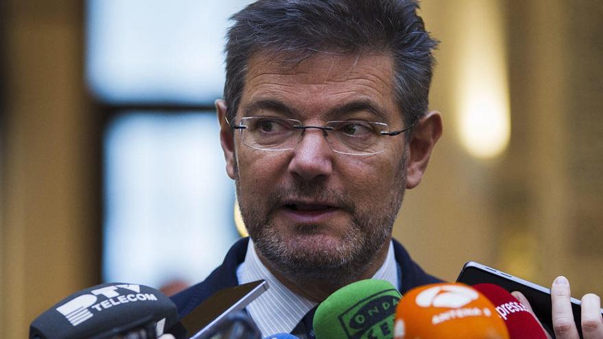 Rafael Catalá, ministro de Justicia, este lunes en Málaga.