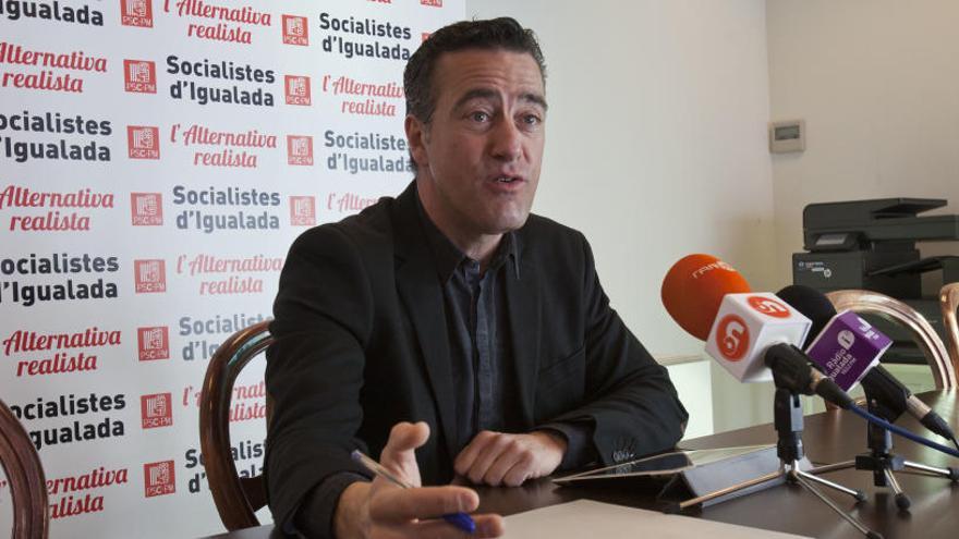 Jordi Riba, cap del Grup municipal socialista d&#039;Igualada