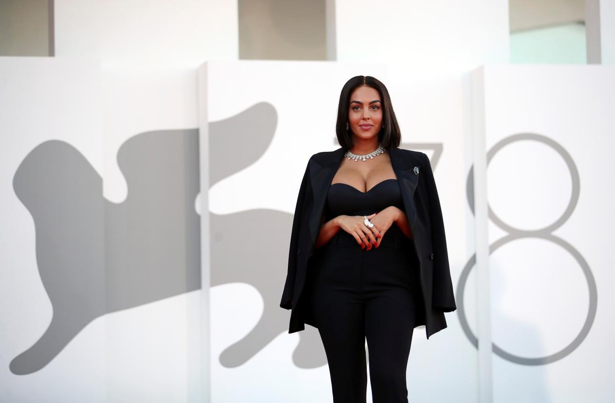 La modelo Georgina Rodríguez.