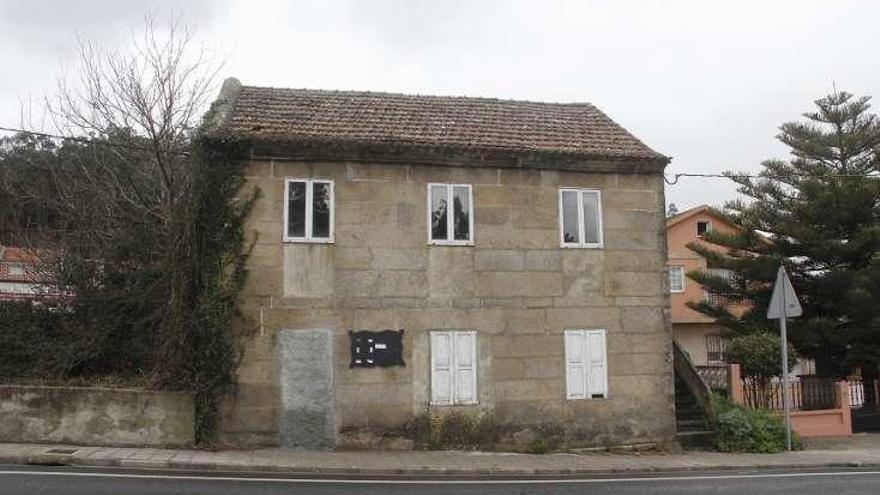 Casa escuela de Moledo, en Ardán. // S. Álvarez