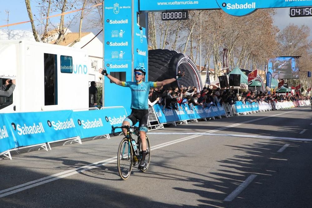 Llegada de la Vuelta a Murcia-Gran Premio Sabadell en San Javier