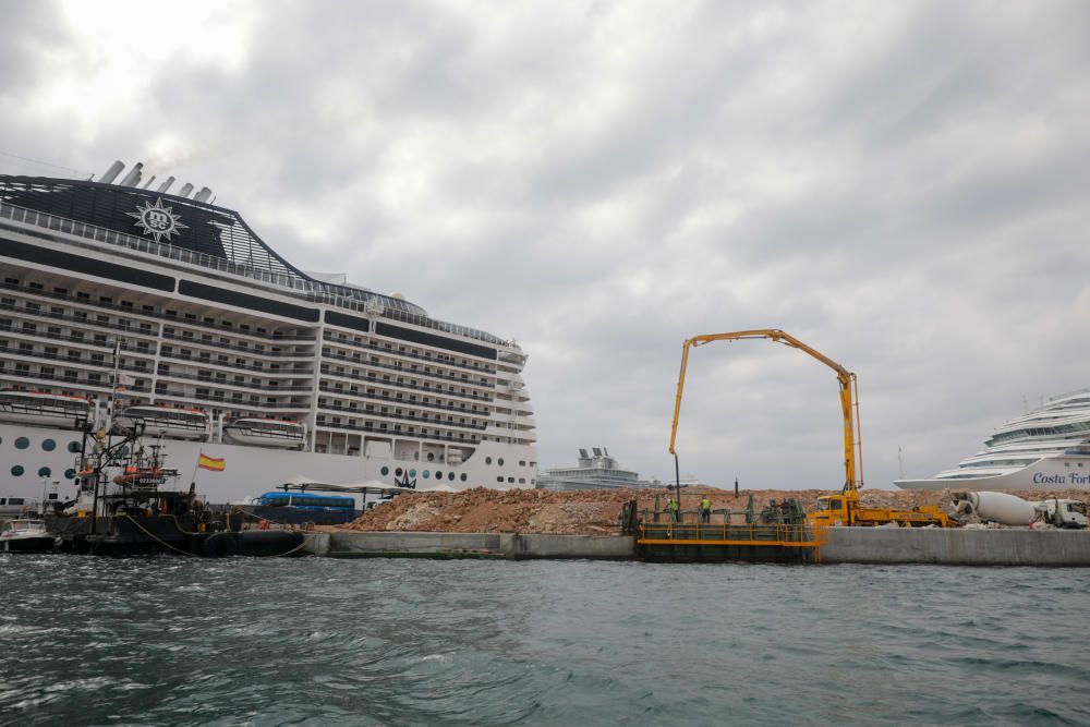 Exigen una moratoria en la contratación de cruceros y megacruceros en Palma