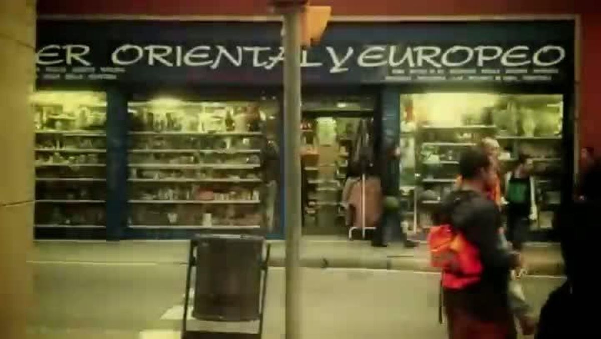 Desplegament dels Mossos durant la manifestació a Gràcia