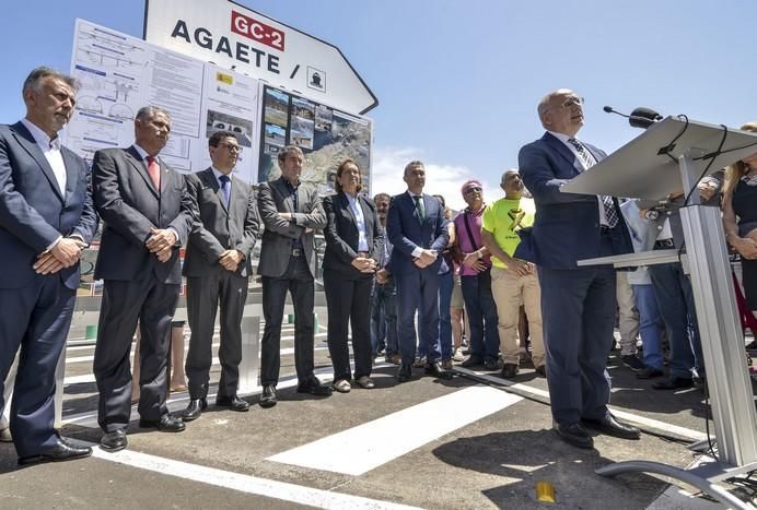 LAS PALMAS DE GRAN CANARIA A 03/07/2017 Apertura al tráfico del último tramo de la primera fase de la carretera de la Aldea. FOTO: J.PÉREZ CURBELO