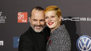 Bimba Bosé y Miguel Bosé.