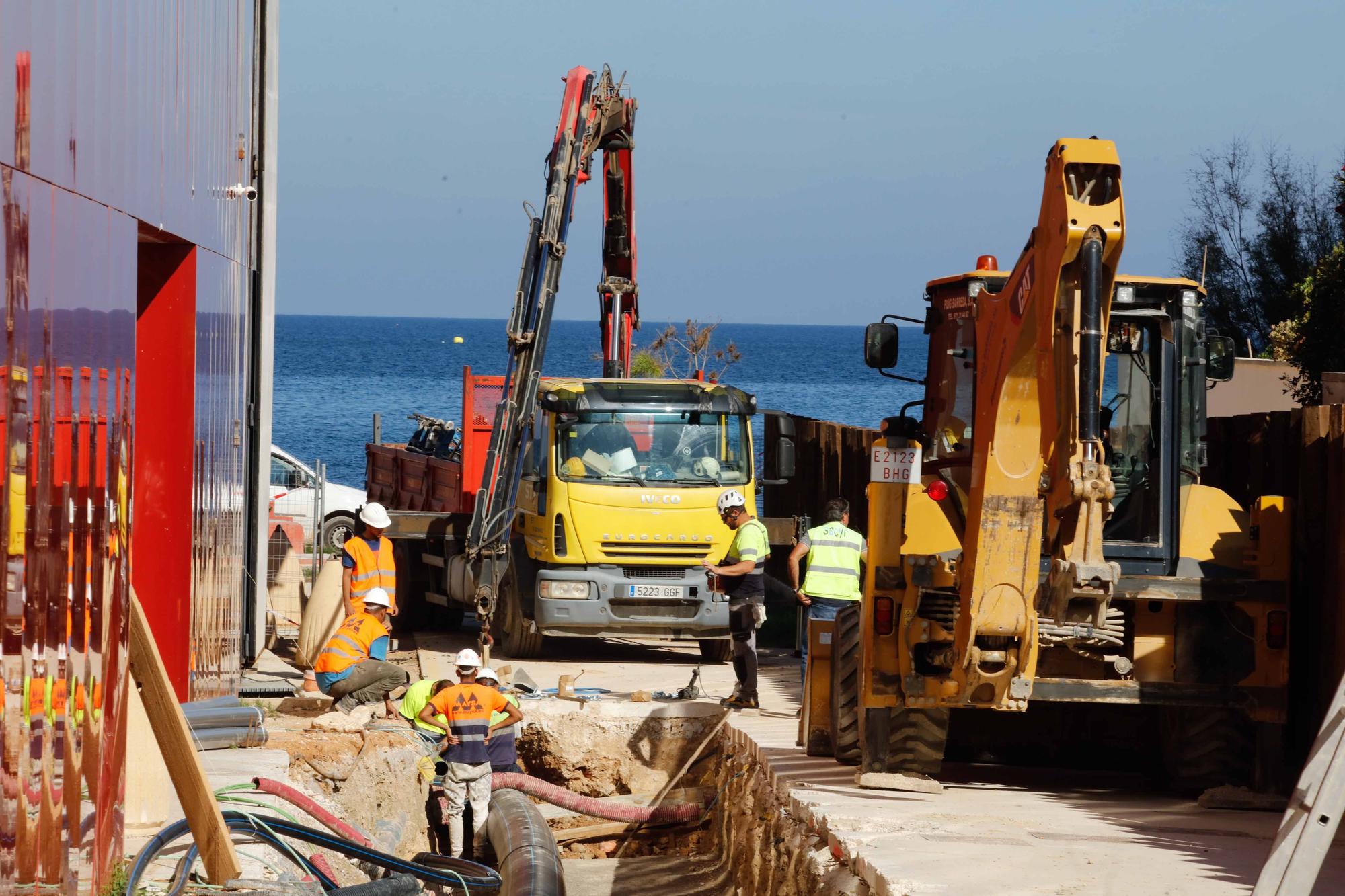 Medio Ambiente en Ibiza: una consultoría ambiental evaluará los efectos del vertido fecal en Caló de s’Oli