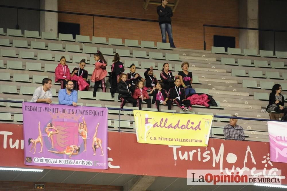 El Campeonato de España arranca en el Palacio de los Deportes con el Rítmica Pozuelo, Ruth Ritmo, Calpe, Praxis y Mabel como líderes