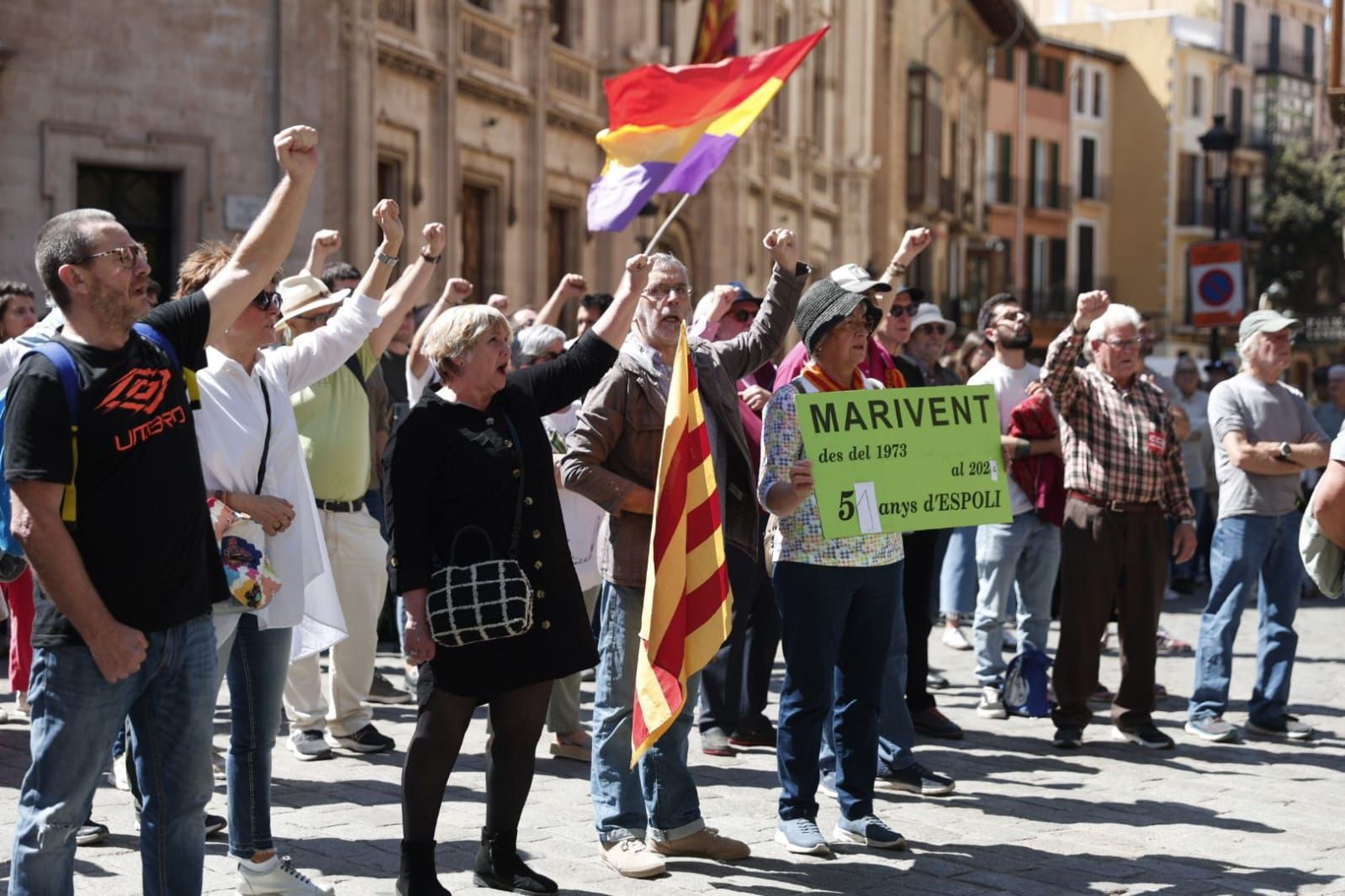 Aniversario de la II República en Palma: “No podemos consentir la derogación de la ley de Memoria”