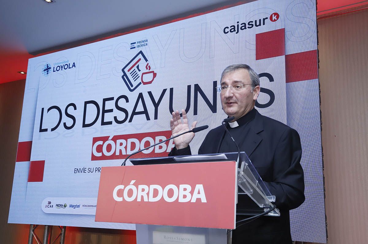 Joaquín Alberto Nieva en los Desayunos de Diario Córdoba