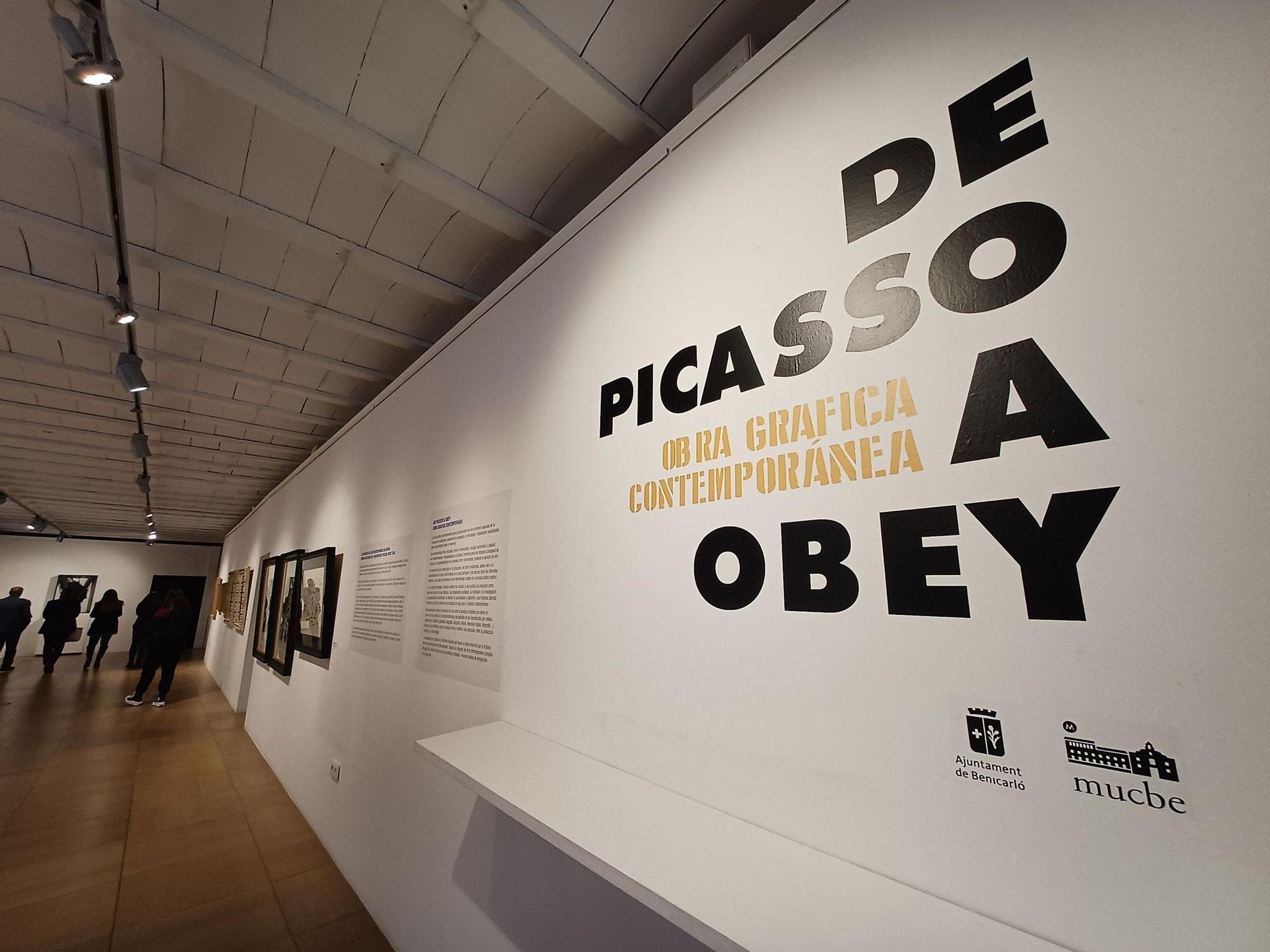 Benicarló acull l'exposició ‘Obra gràfica contemporània: de Picasso a Obey’