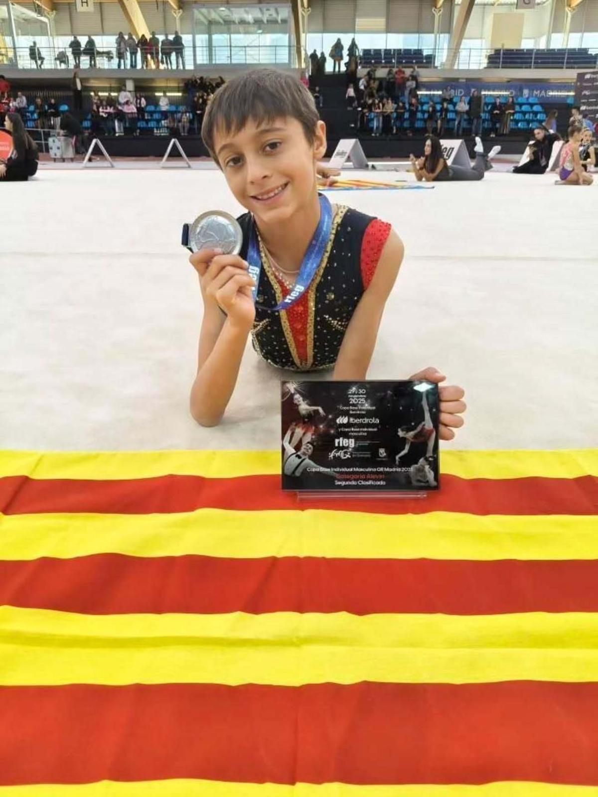 Medalla de plata per a Àlex Peña al Campionat Copa Base Individual
