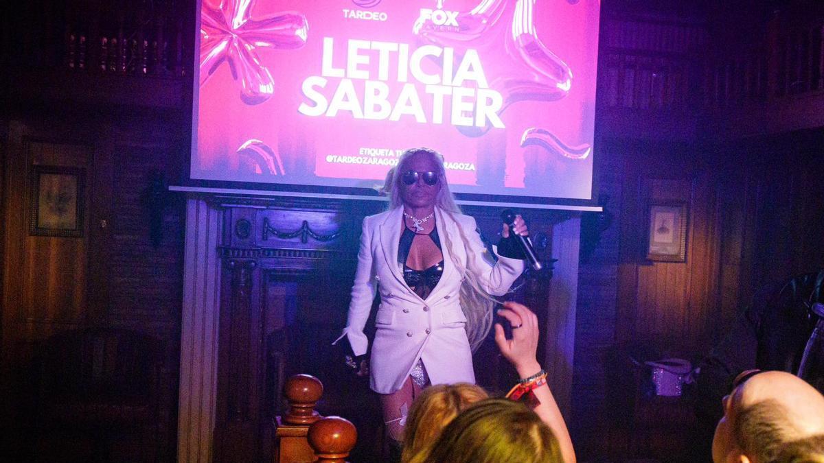 Leticia Sabater de vuelta en Zaragoza