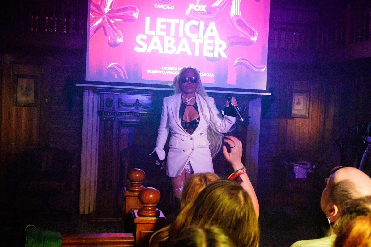 Leticia Sabater en Zaragoza