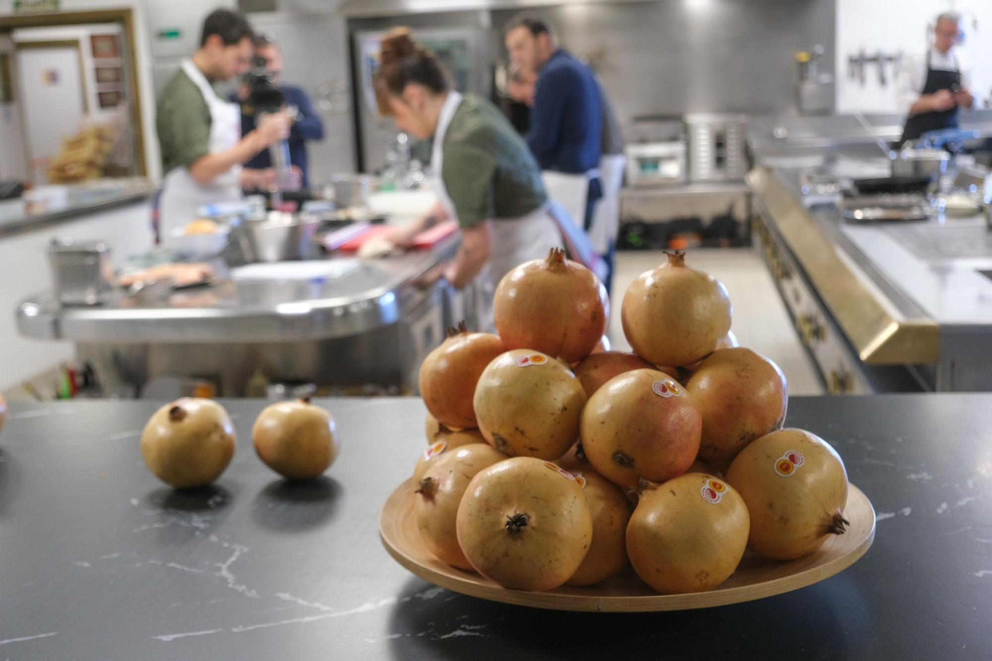 Así ha sido el concurso de cocina creativa con granada mollar de Elche