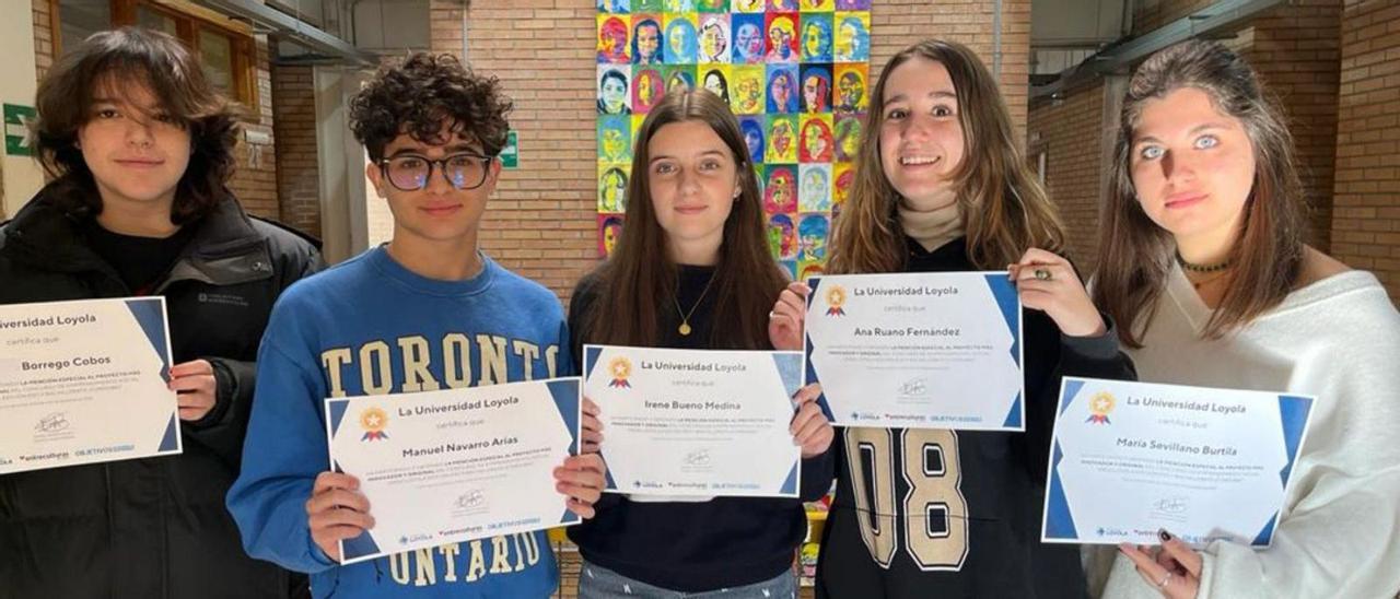 Los alumnos del IES  Medina Azahara han sido premiados con una mención al proyecto más innovador.