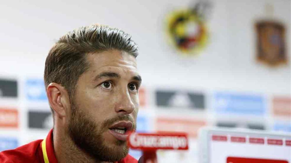 Sergio Ramos, capitán de la selección española