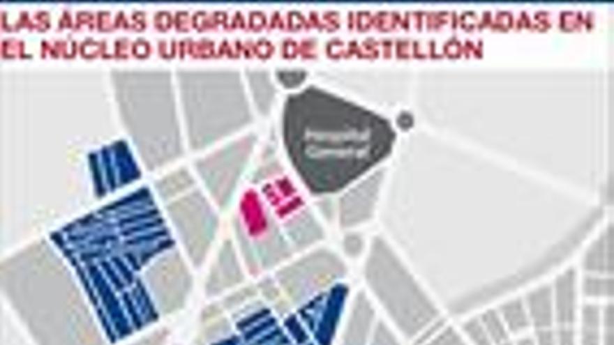 Castellón ubica 11 áreas de alta degradación que ‘piden’ reformas