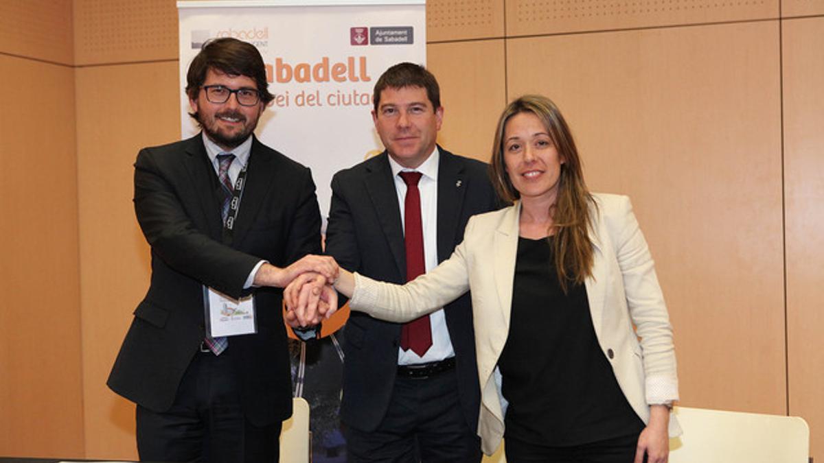 Sabadell, Hospitalet y Tarragona firman un protocolo de intenciones para compartir experiencias de proyectos de Smart City