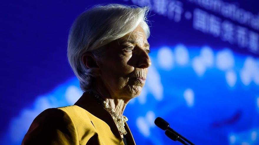 Christine Lagarde, directora del FMI.