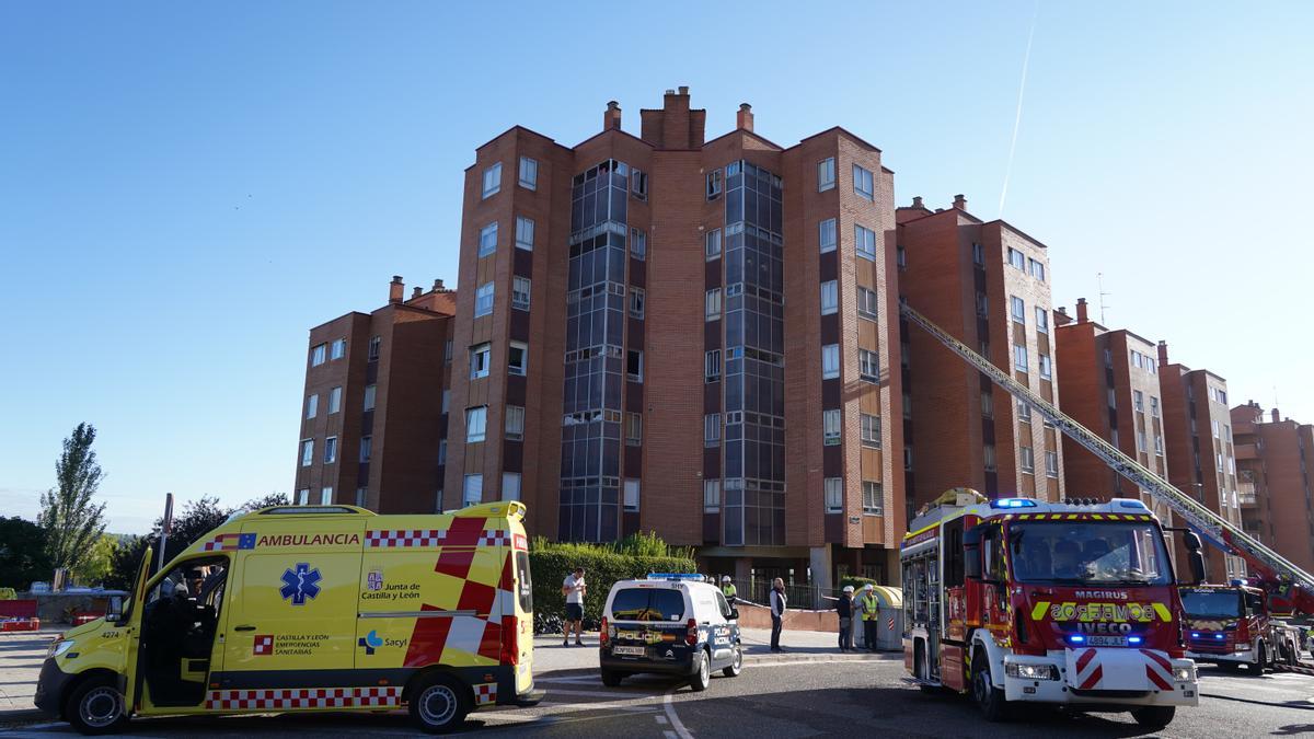 Explosión en la calle Juan de Valladolid