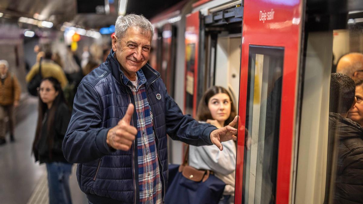 El exbaloncestista Andrés Jiménez posa para EL PERIÓDICO en Barcelona.