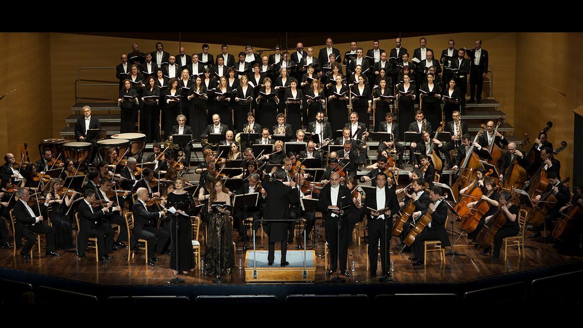 Imagen de la Orquesta y Coro de RTVE.
