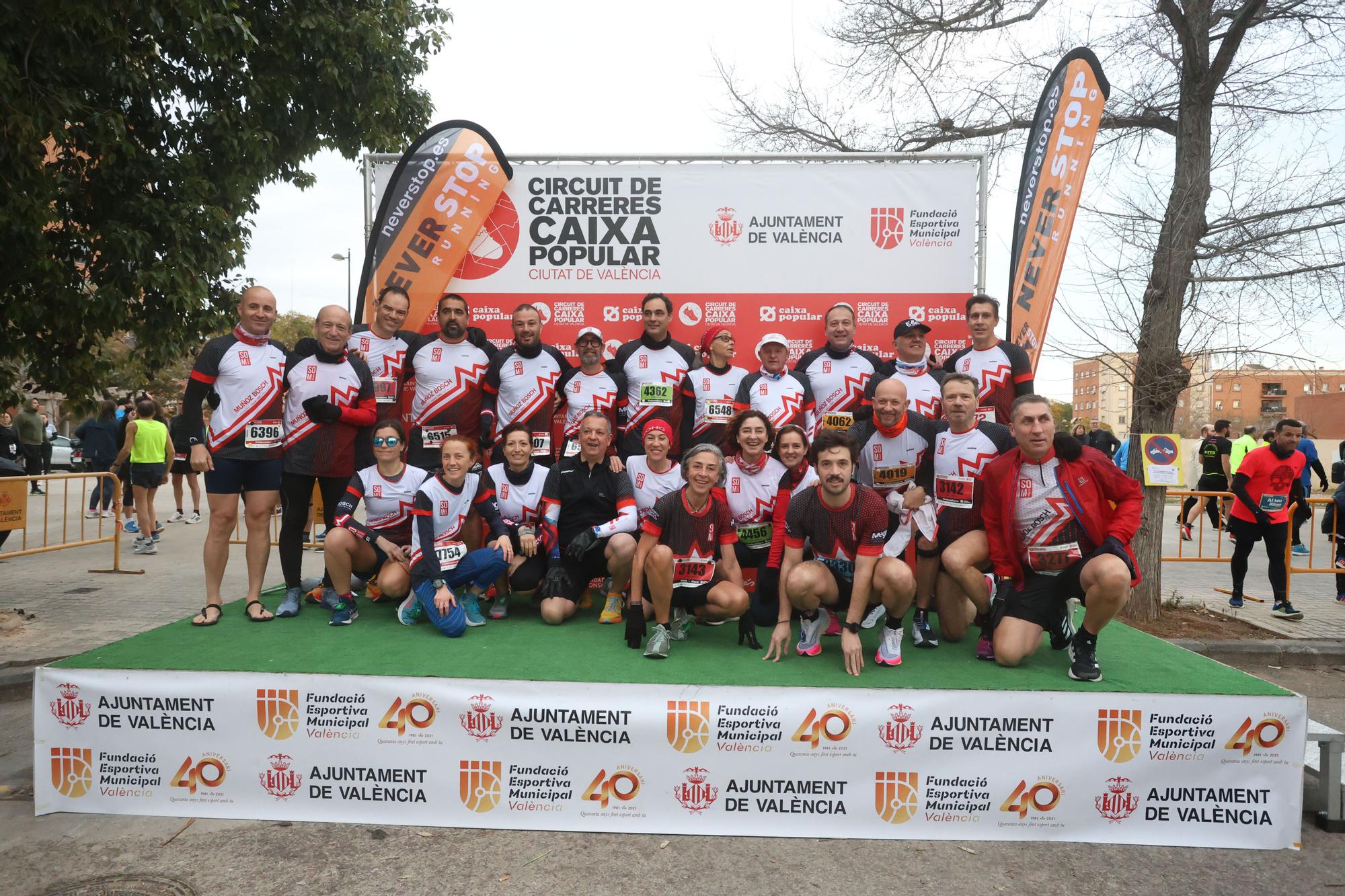 Carrera Never Stop Running del  Circuito Carreras de Valencia