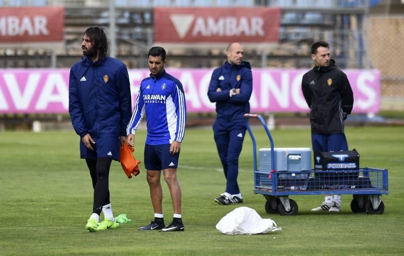 Entrenamiento del Real Zaragoza