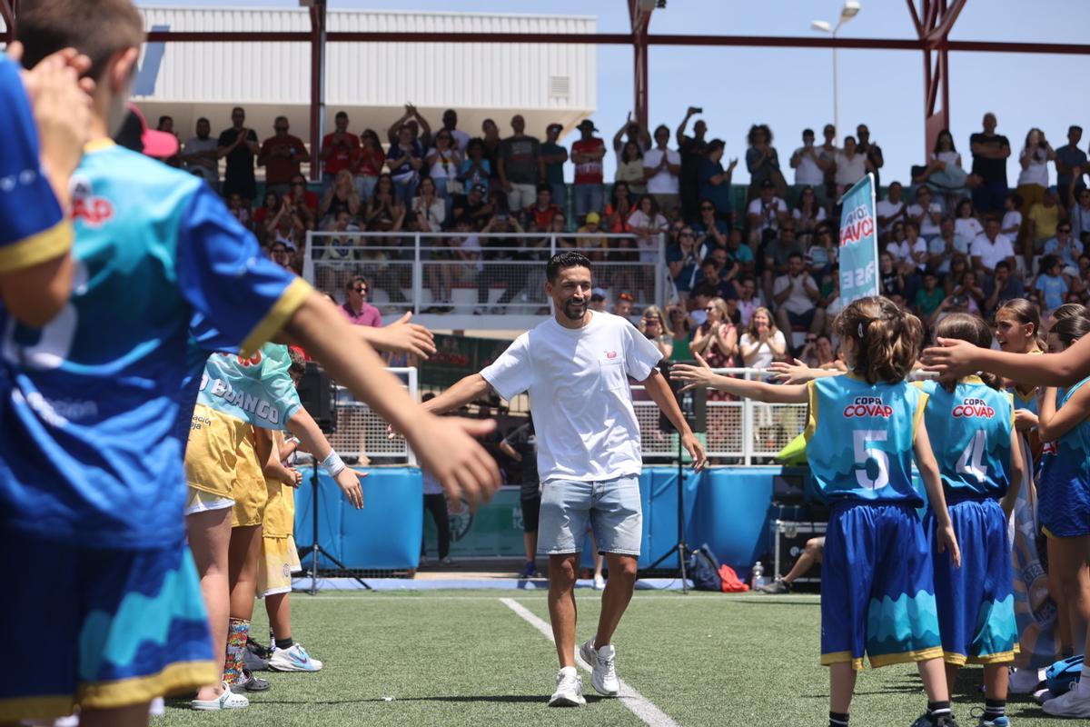 Jesús Navas en la Final de la 13ª Copa COVAP en Ronda.