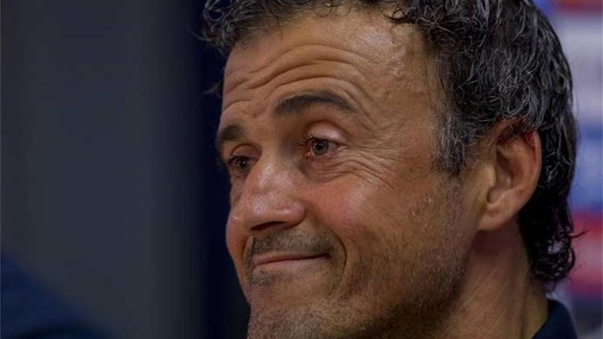 A medida que pasan las semanas, Luis Enrique se siente más cómodo