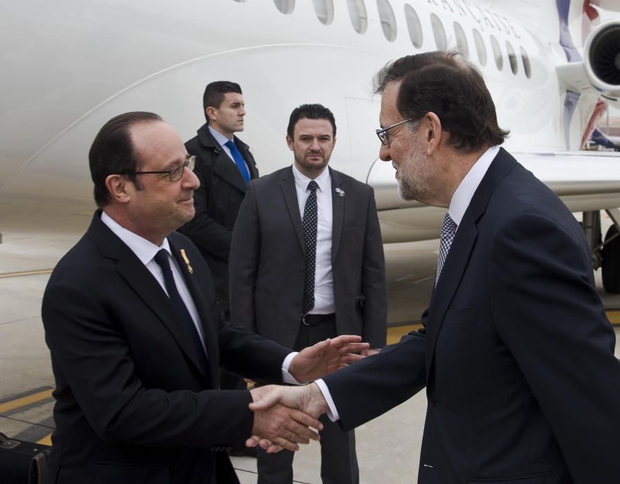 RAJOY RECIBE A HOLLANDE EN MÁLAGA PARA ...