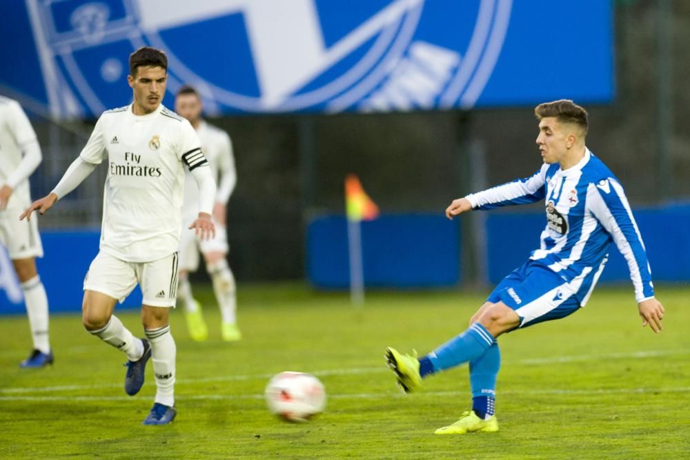 El Fabril le remonta al Castilla y gana 4-3