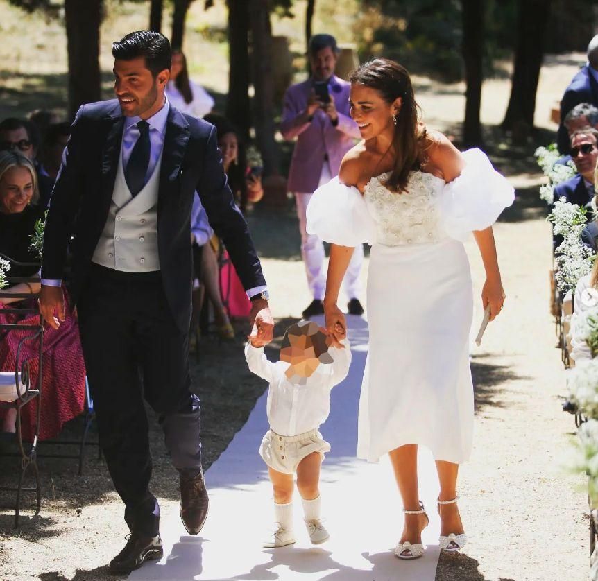 Paula Echevarría y Miguel Torres bautizan a su hijo Miki