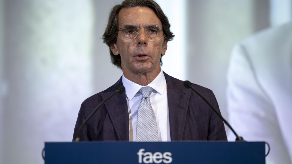 Aznar dice que la amnistía legitima la sedición y es &quot;una invitación a volver a hacerlo&quot;