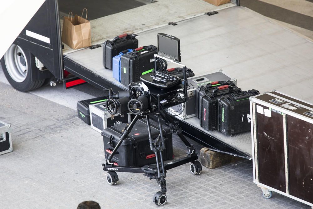 La serie de HBO 'Westworld' rueda en la Ciudad de las Artes y las Ciencias