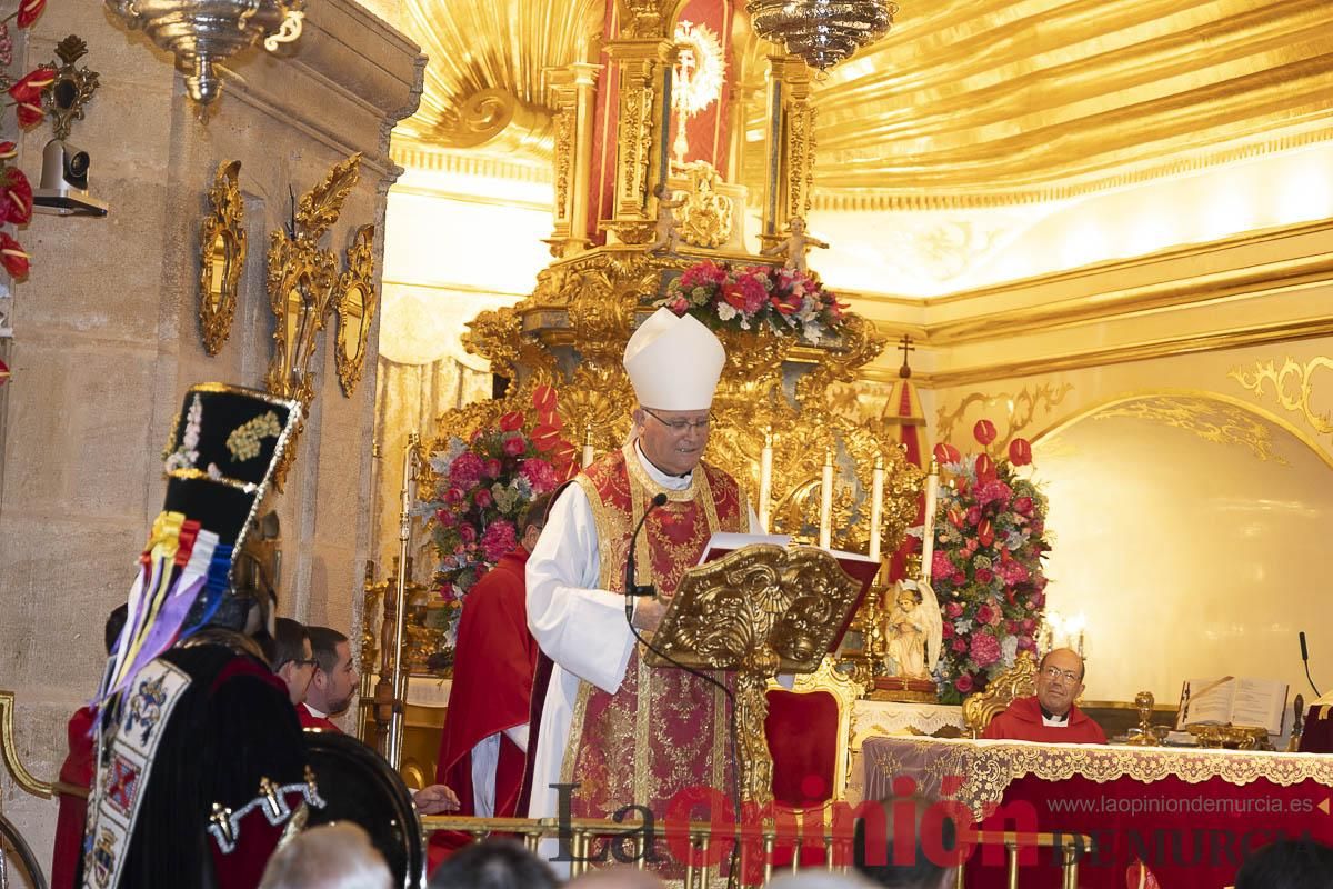 Así se ha vivido en Caravaca la clausura del Quinario de la Vera Cruz